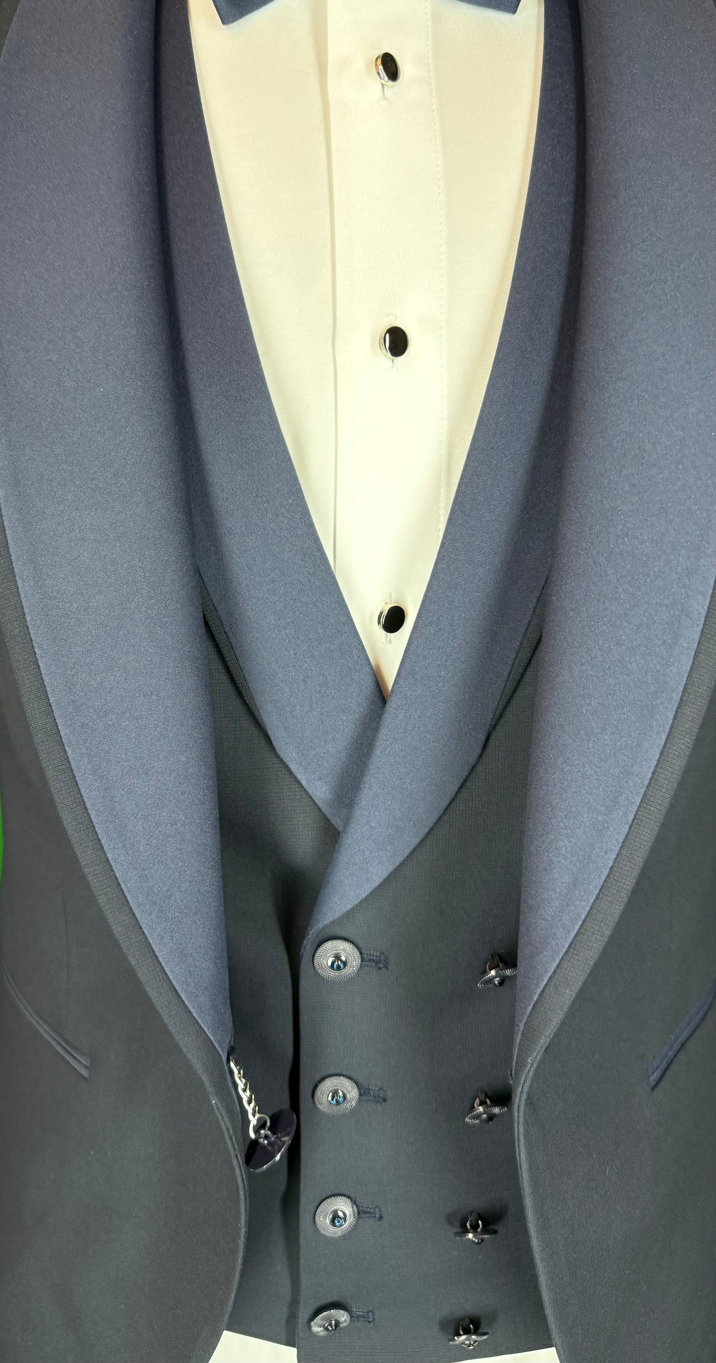 Men's Navy Blue Tuxedo with Shawl Lapel | Weddings & Events