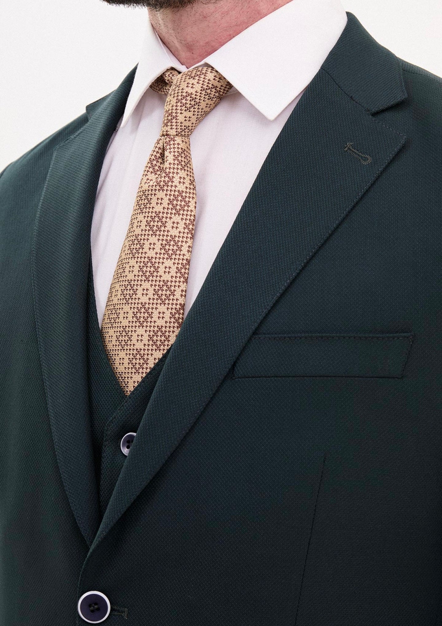 Emerald Color Suit | 3 Piece Slim Fit Suit | premium 4 way stretch