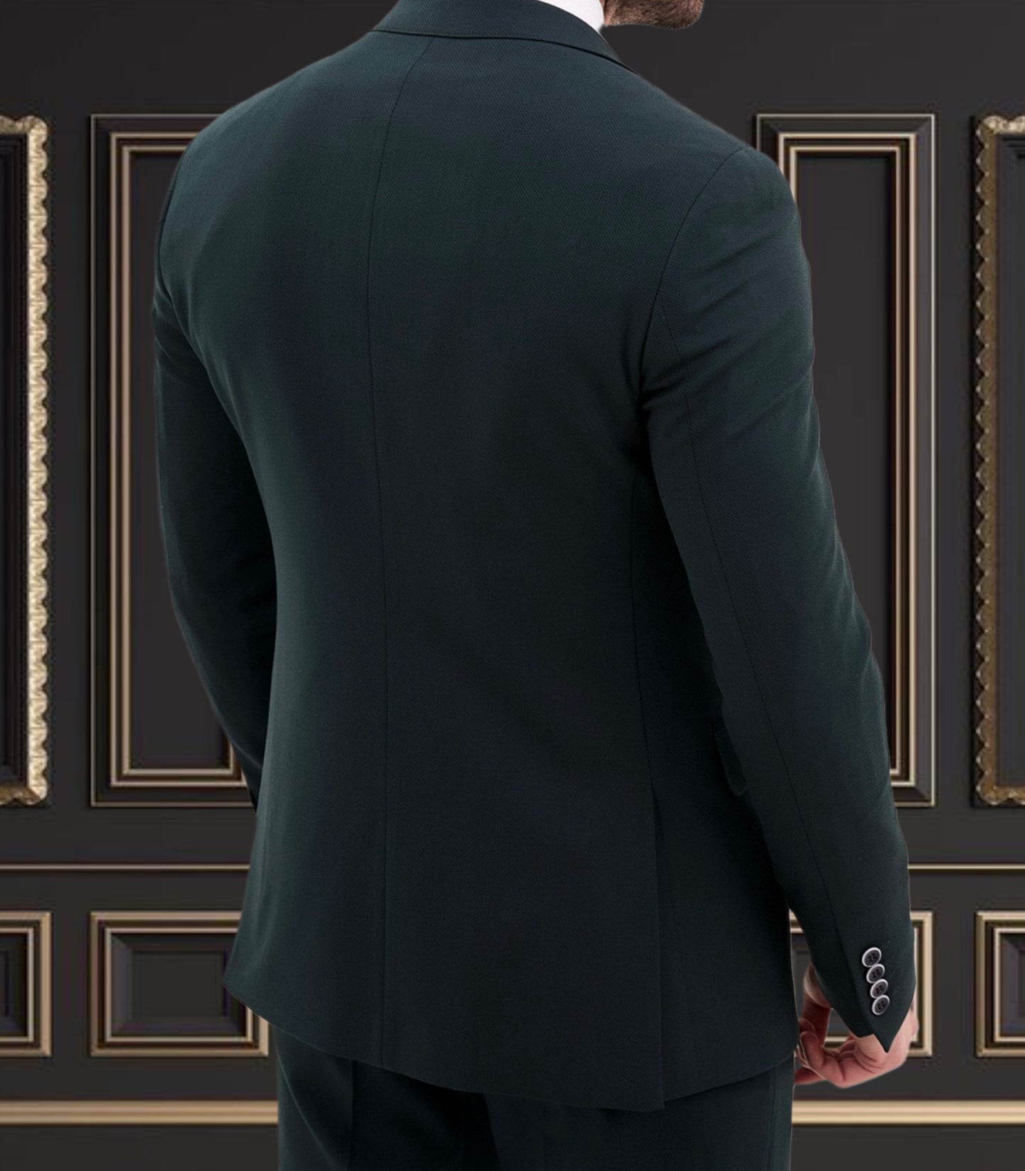 Emerald Color Suit | 3 Piece Slim Fit Suit | premium 4 way stretch