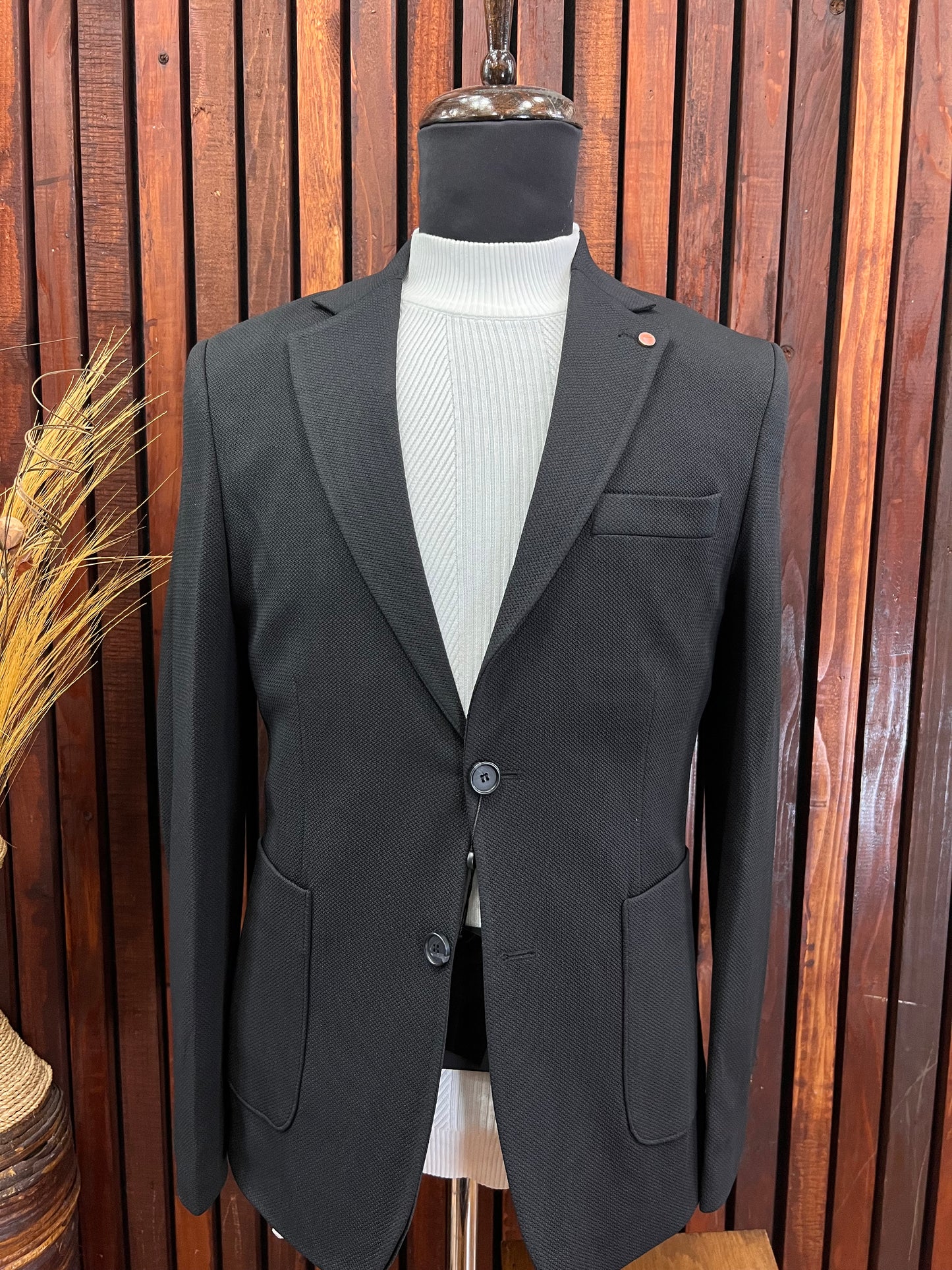 Men’s Slim Fit Black Blazer | Sport Jacket