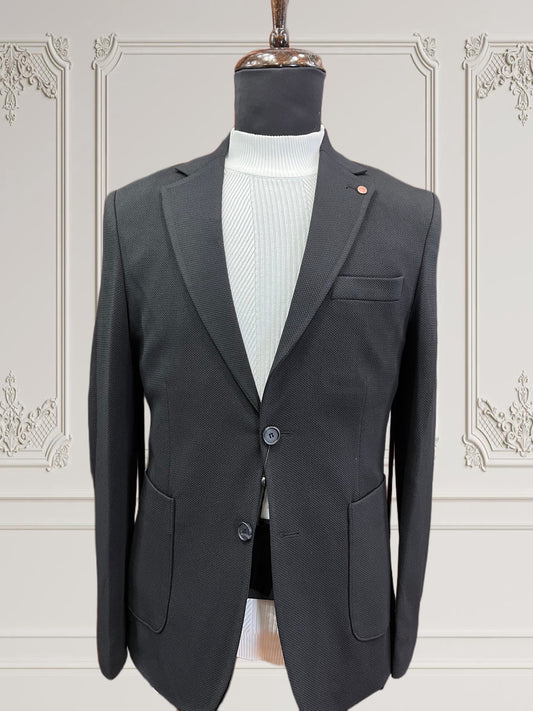 Men’s Slim Fit Black Blazer | Sport Jacket