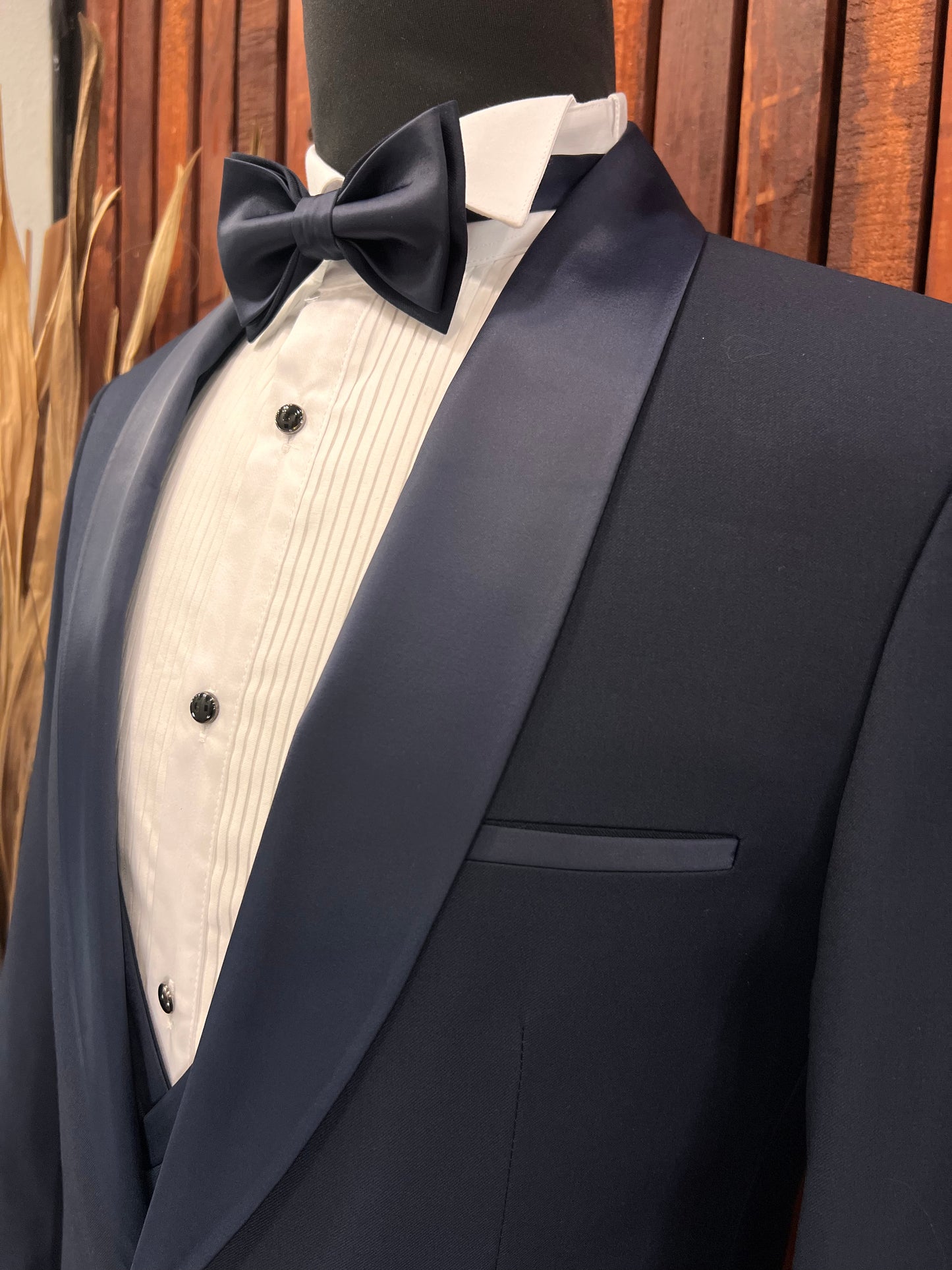 Men's Navy Slim Fit Tuxedo | Premium Formal Wear