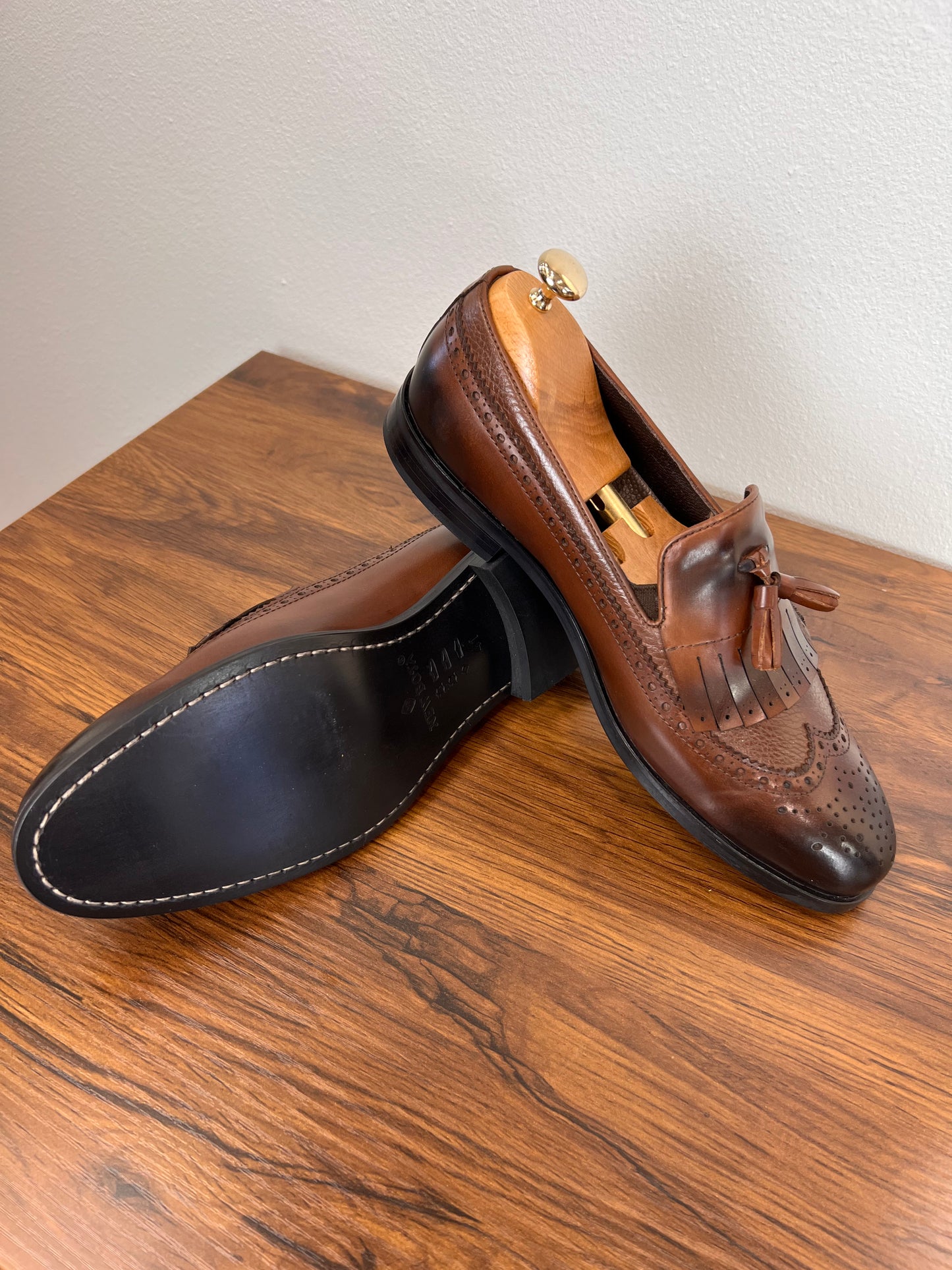 Brown Leather Loafer