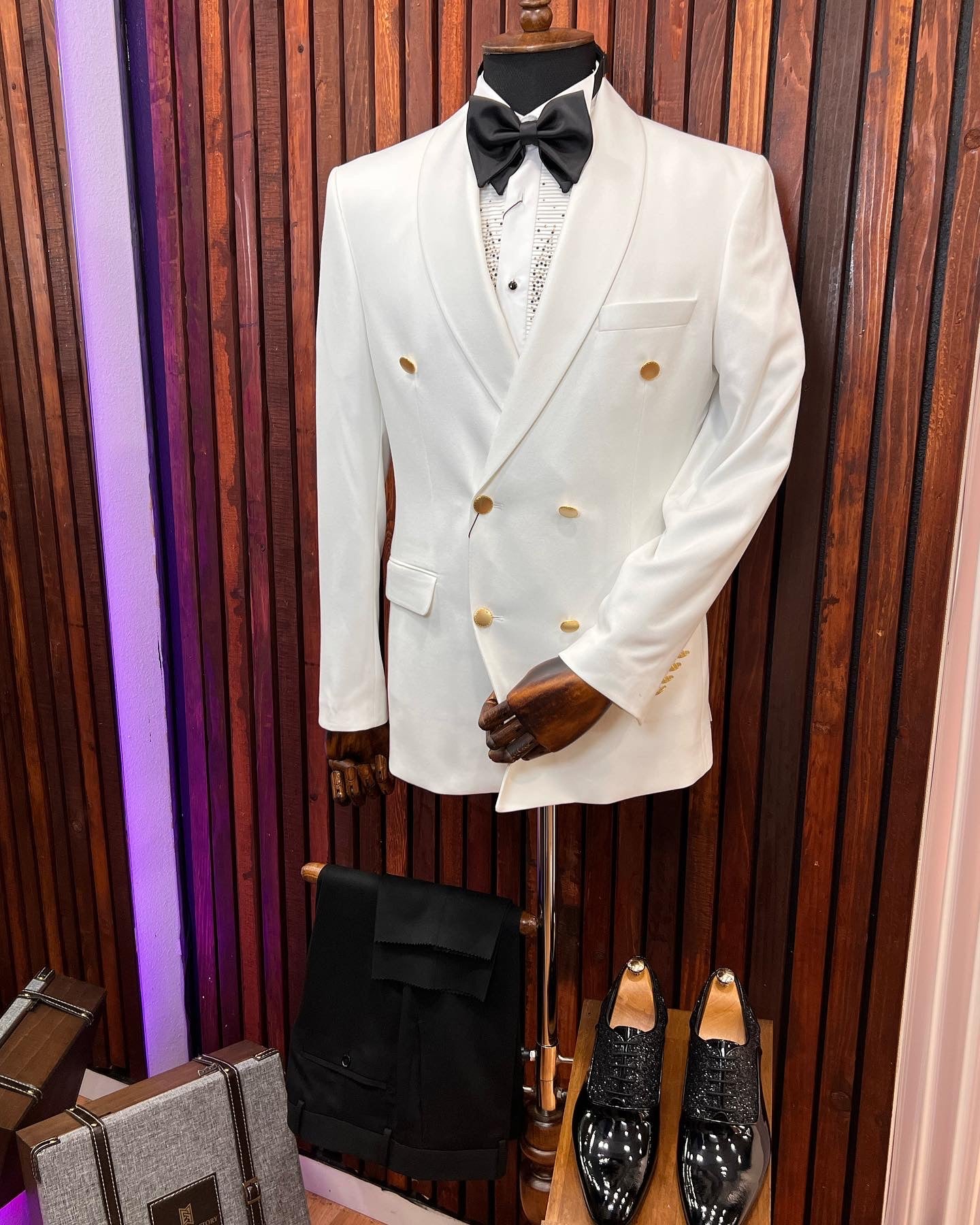 Pure White Tuxedo | Slim Fit | Bay Area, CA