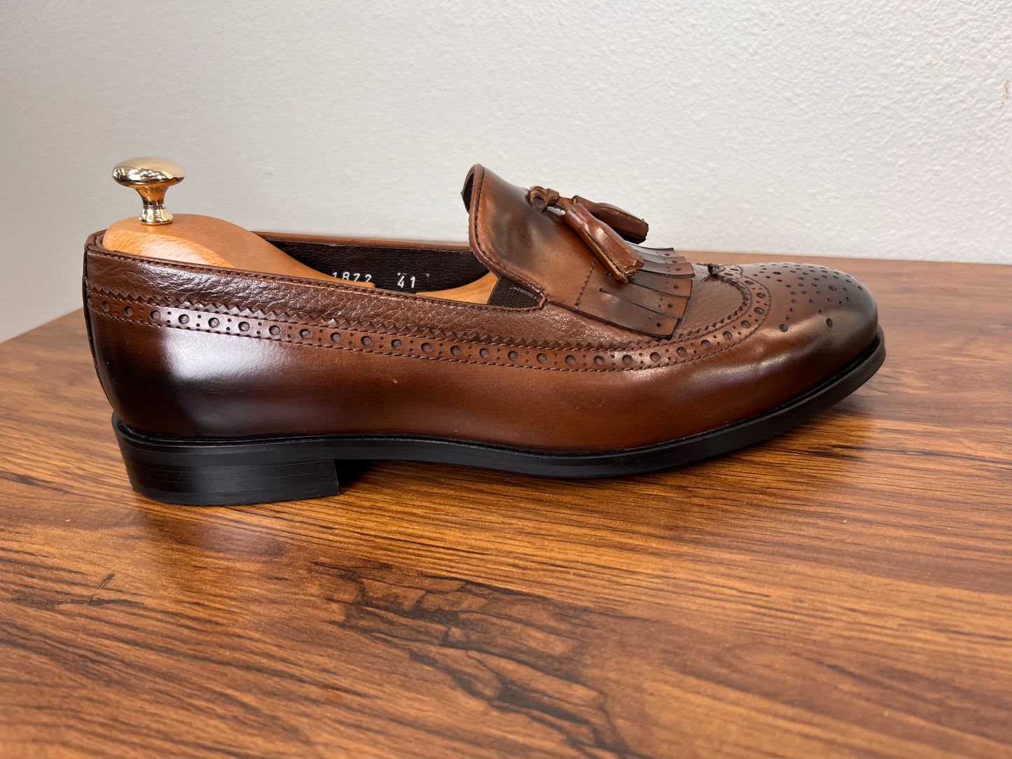 Brown Leather Loafer