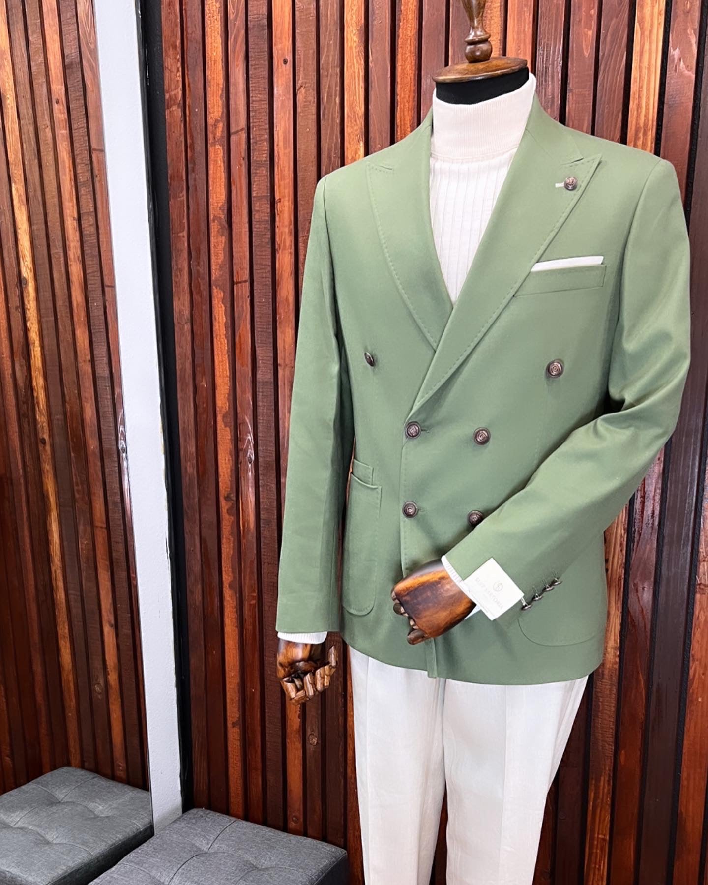 2 Piece Green Suit