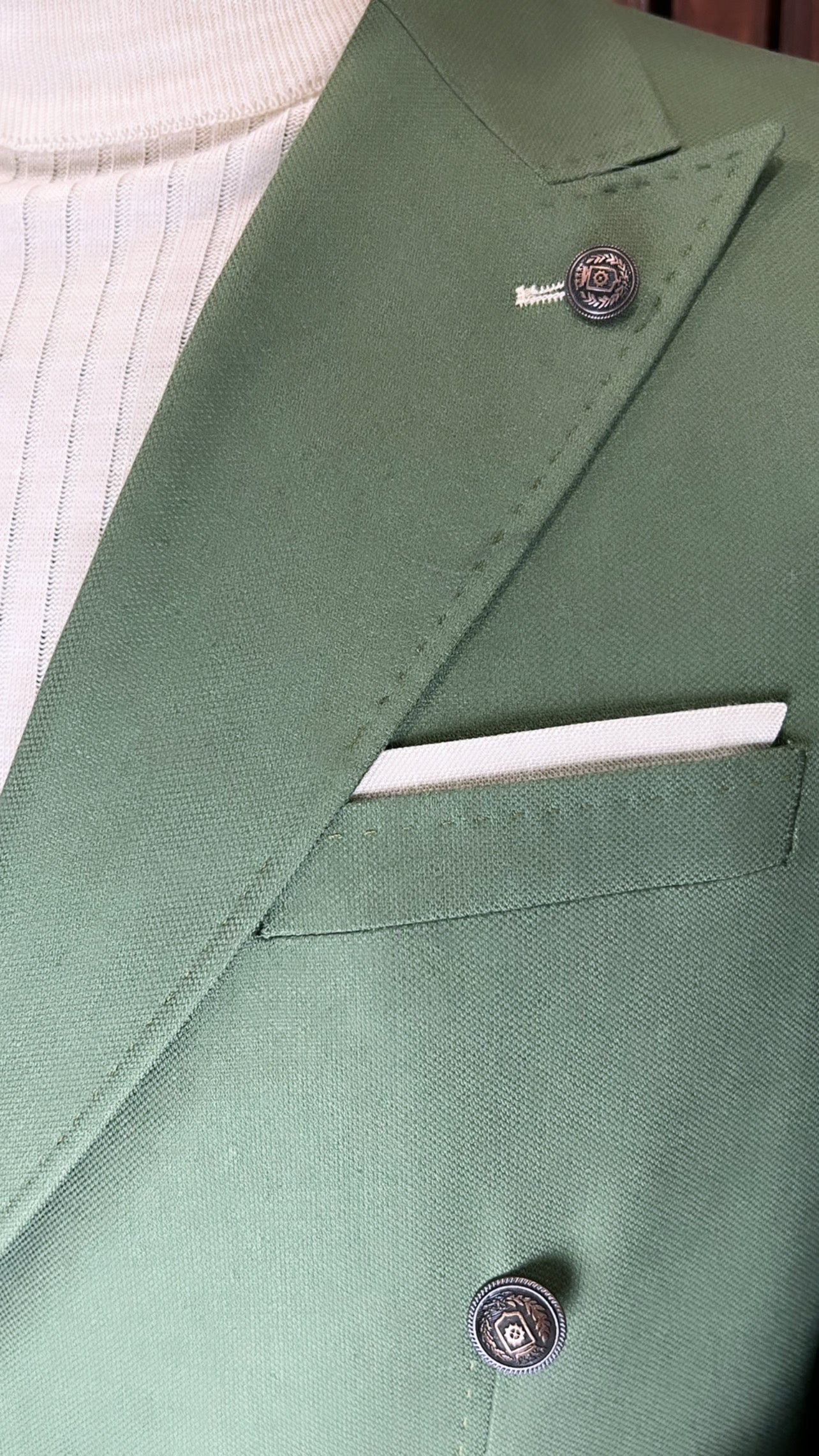 2 Piece Green Suit