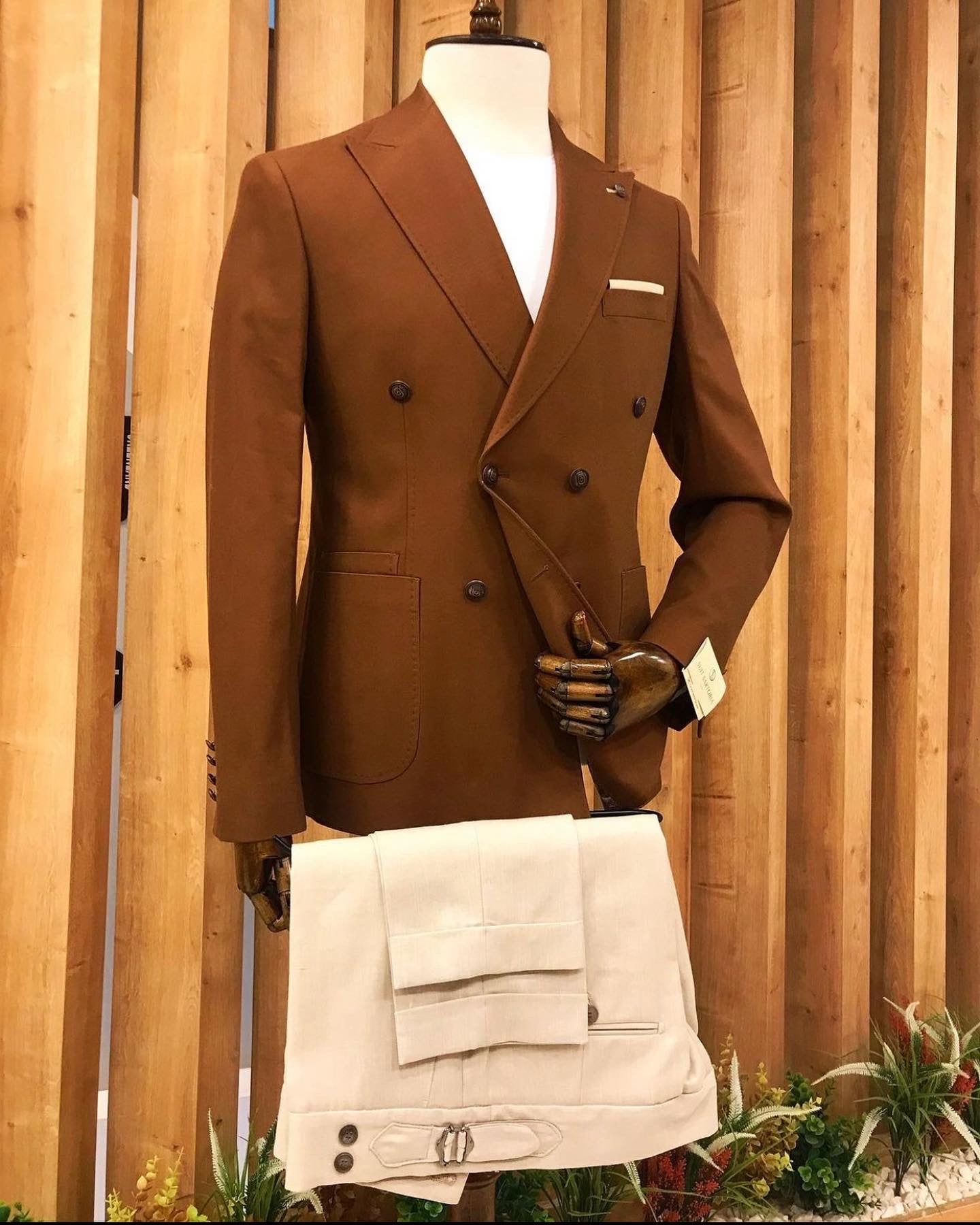 Men's Brown Suit