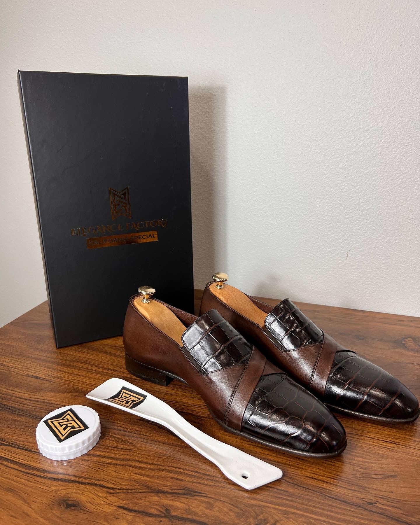 Men's Brown Leather Loafer